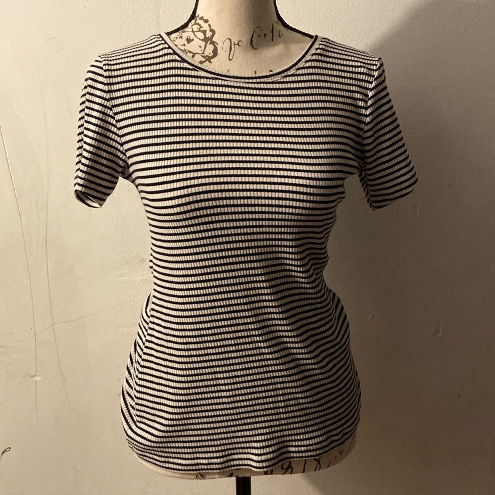 Striped Short Sleeve Shirt